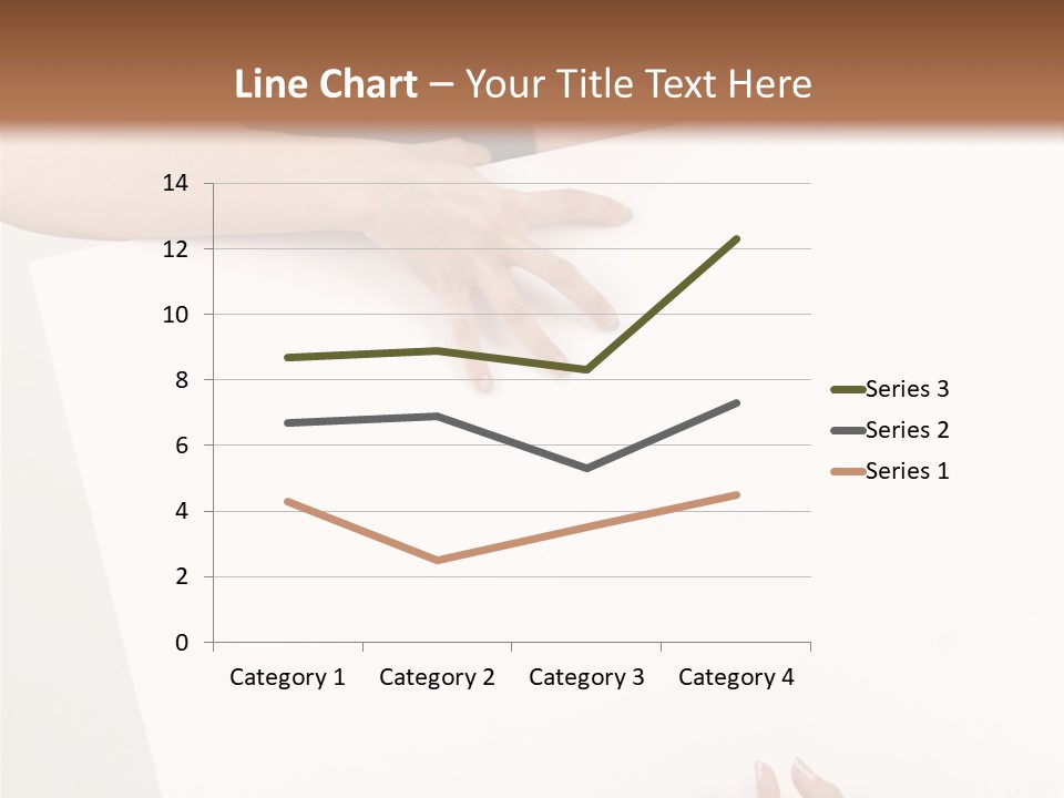 Teenager Girl Communicate PowerPoint Template