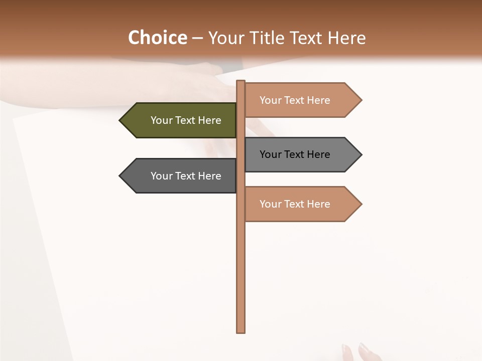 Teenager Girl Communicate PowerPoint Template