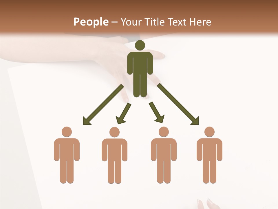 Teenager Girl Communicate PowerPoint Template