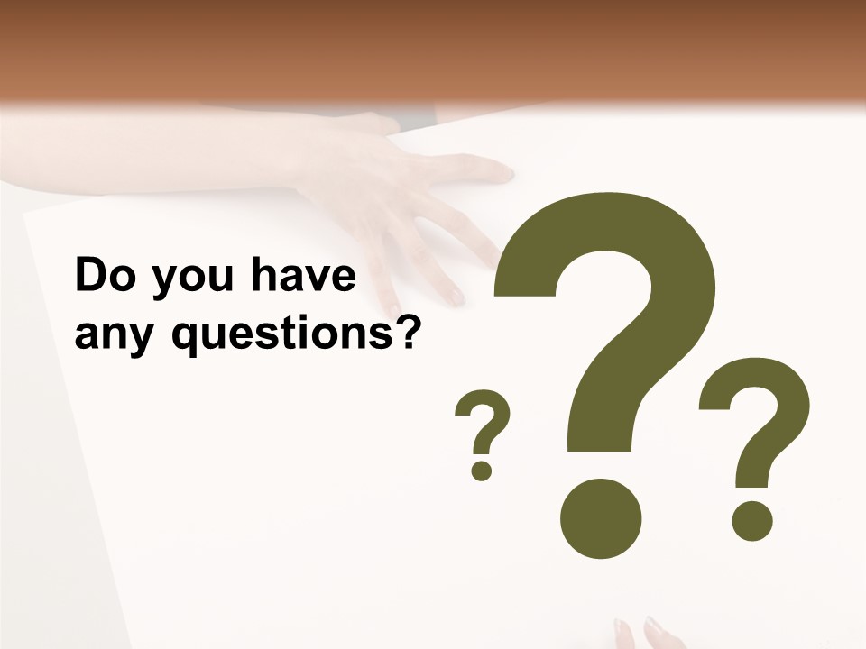 Teenager Girl Communicate PowerPoint Template