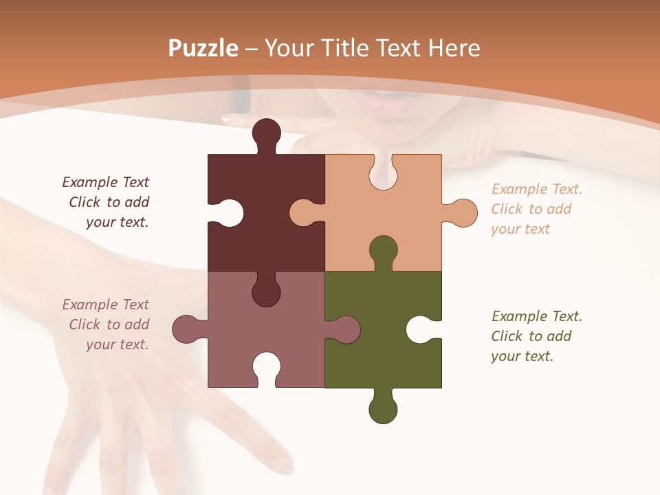 Media Teenager Girl PowerPoint Template