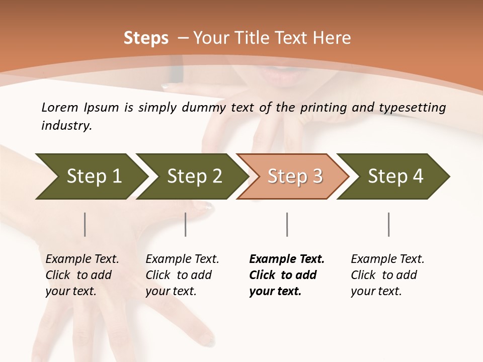 Media Teenager Girl PowerPoint Template