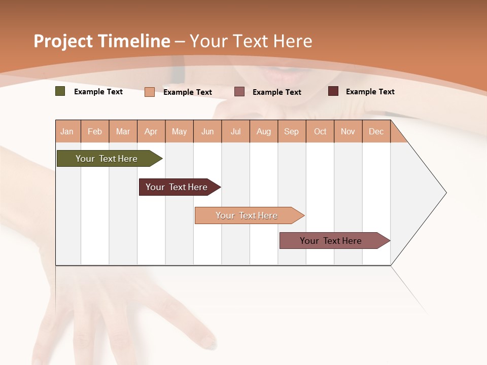 Media Teenager Girl PowerPoint Template