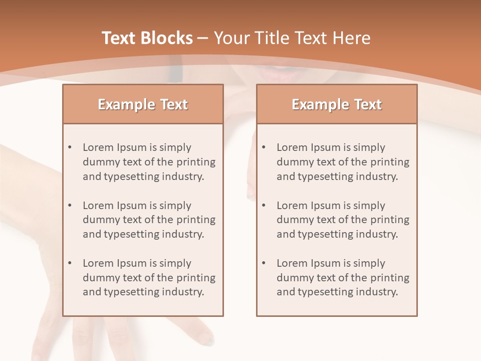 Media Teenager Girl PowerPoint Template