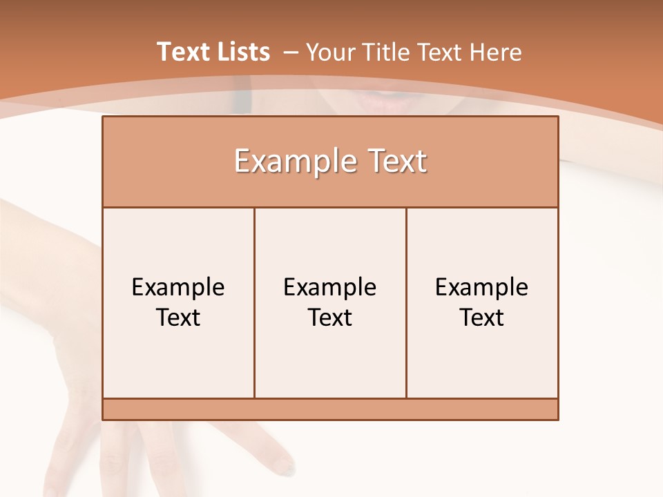 Media Teenager Girl PowerPoint Template