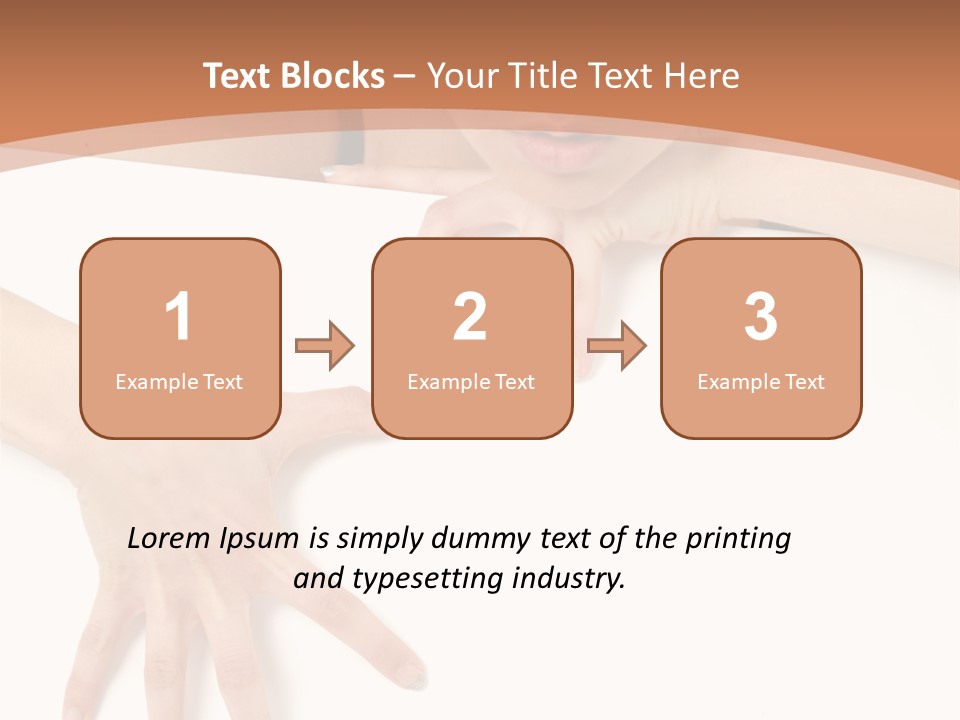 Media Teenager Girl PowerPoint Template