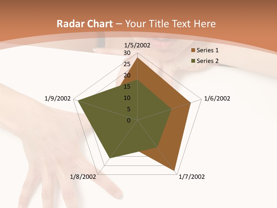 Media Teenager Girl PowerPoint Template