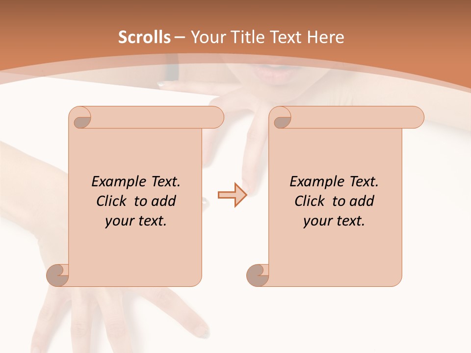 Media Teenager Girl PowerPoint Template