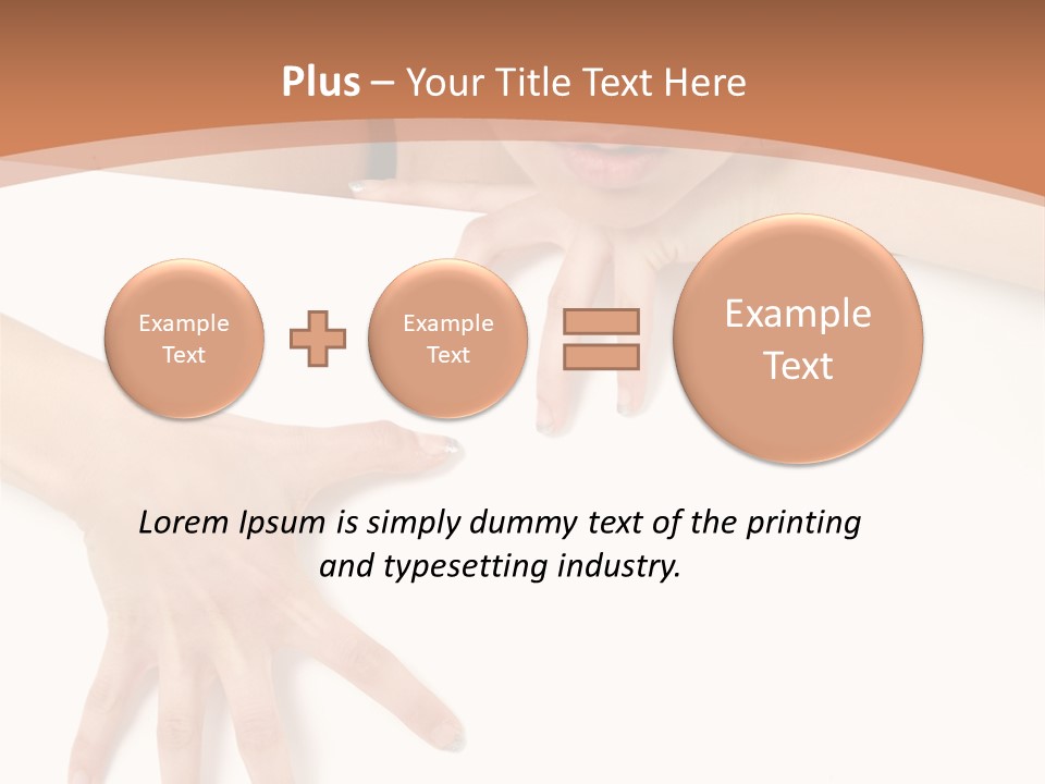 Media Teenager Girl PowerPoint Template