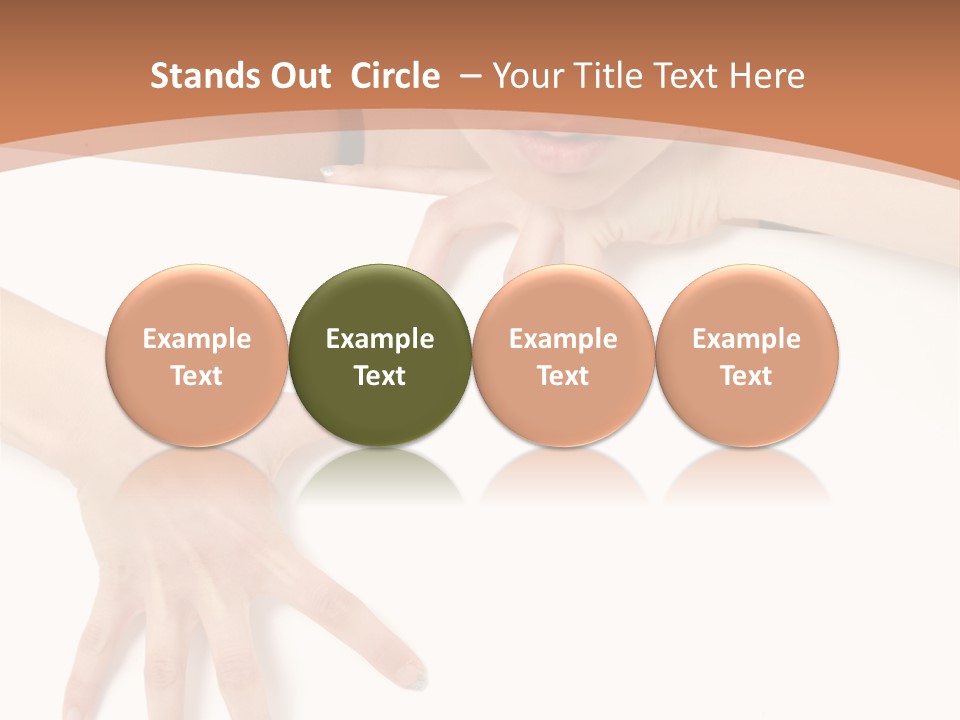 Media Teenager Girl PowerPoint Template