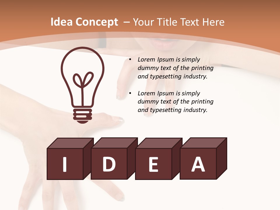 Media Teenager Girl PowerPoint Template