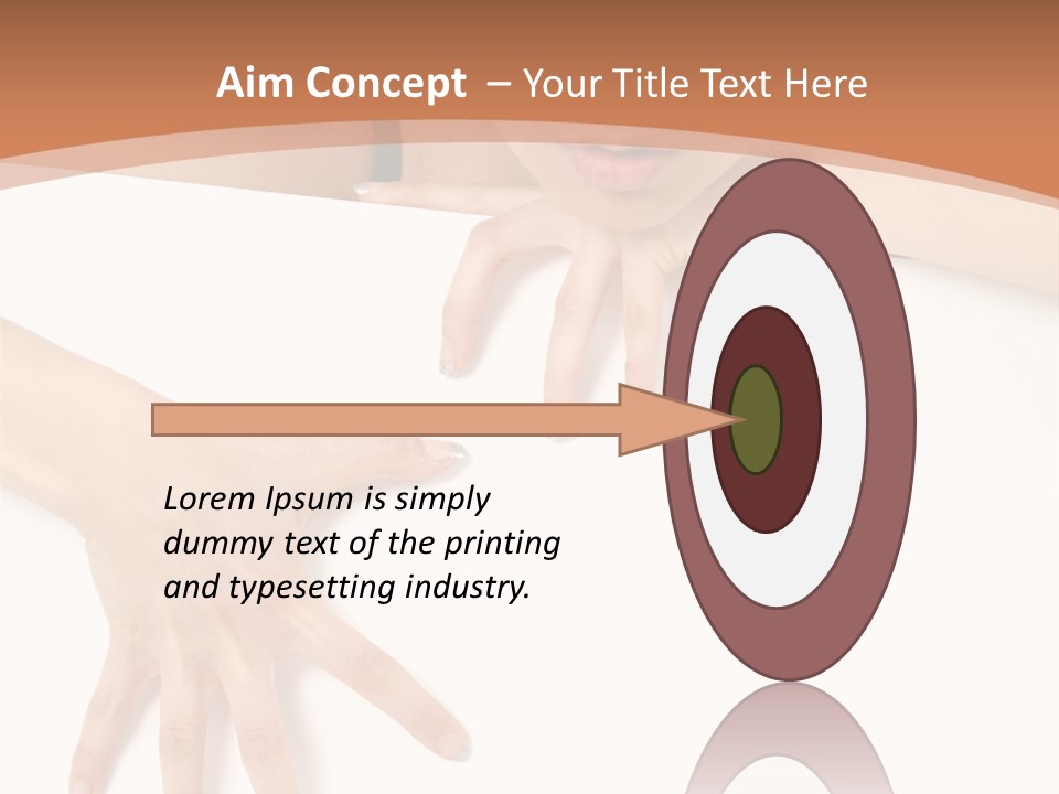 Media Teenager Girl PowerPoint Template