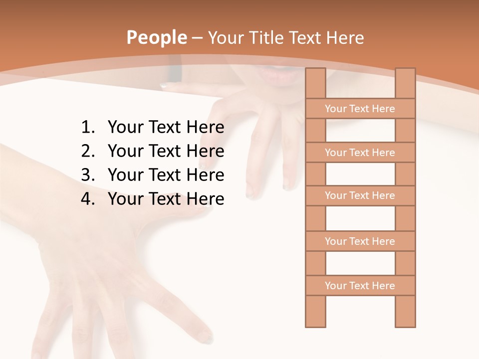 Media Teenager Girl PowerPoint Template