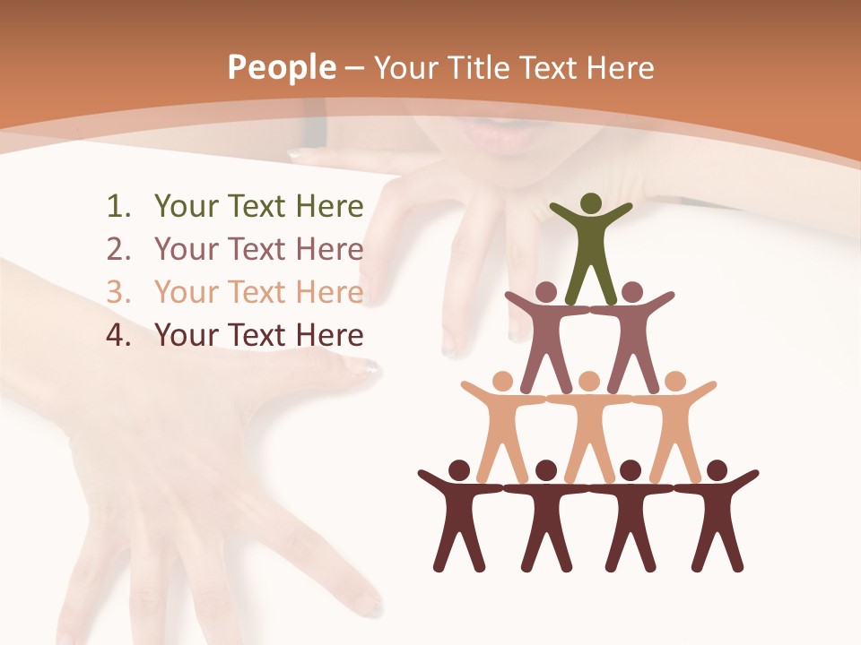 Media Teenager Girl PowerPoint Template