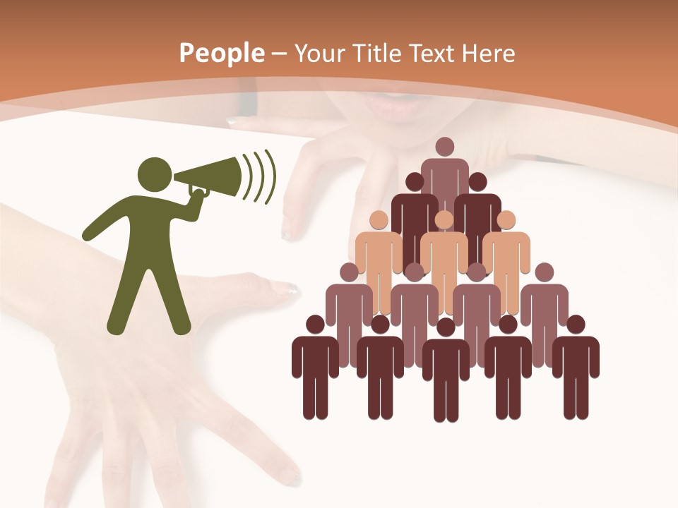 Media Teenager Girl PowerPoint Template