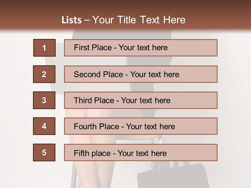 Market Worker Laptop PowerPoint Template