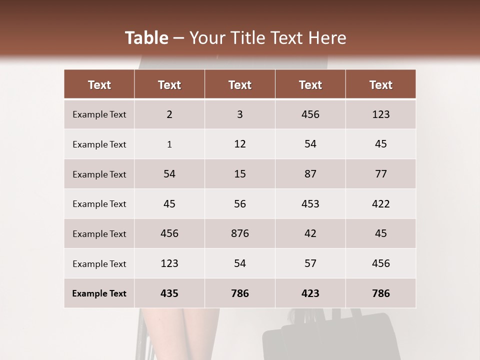 Market Worker Laptop PowerPoint Template