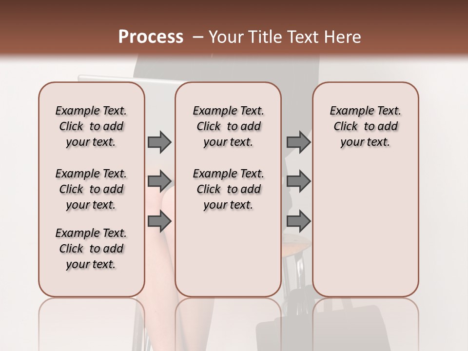 Market Worker Laptop PowerPoint Template