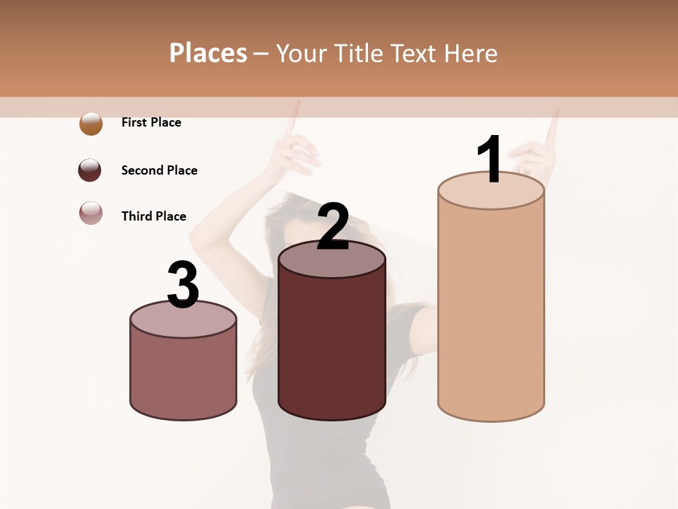 Girl Audience Teenager PowerPoint Template