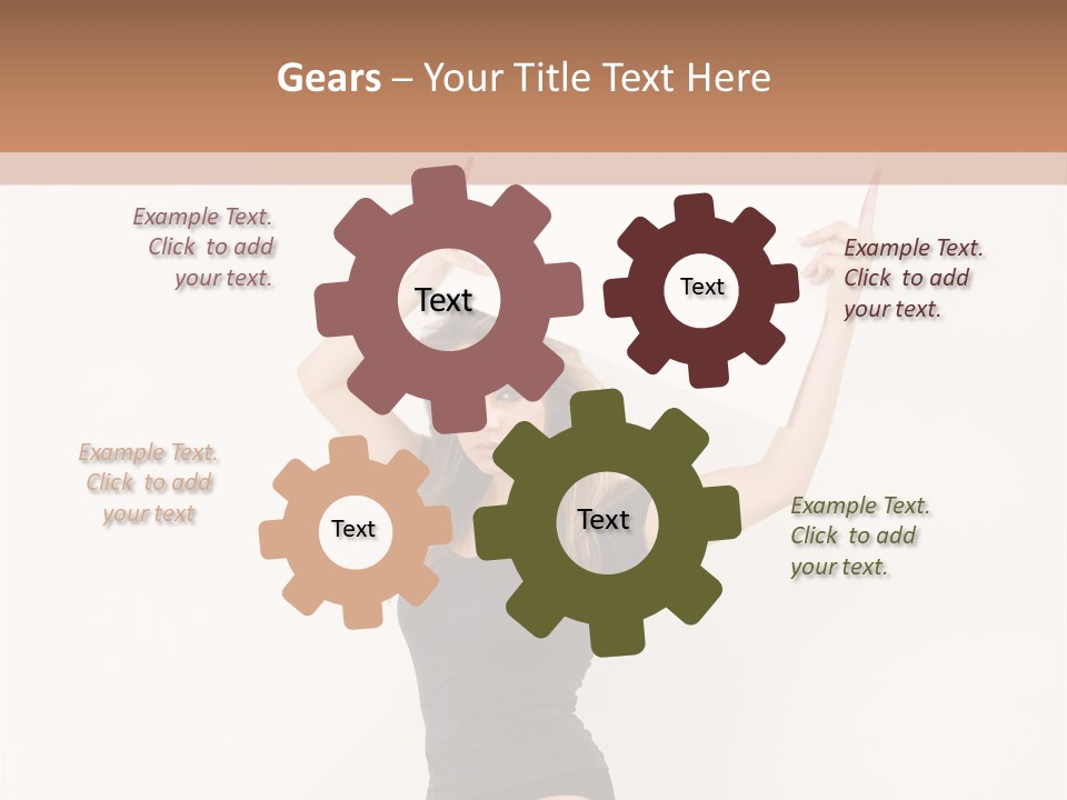 Girl Audience Teenager PowerPoint Template