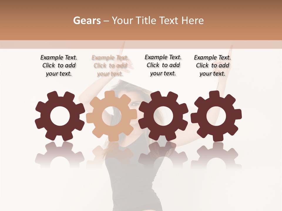 Girl Audience Teenager PowerPoint Template