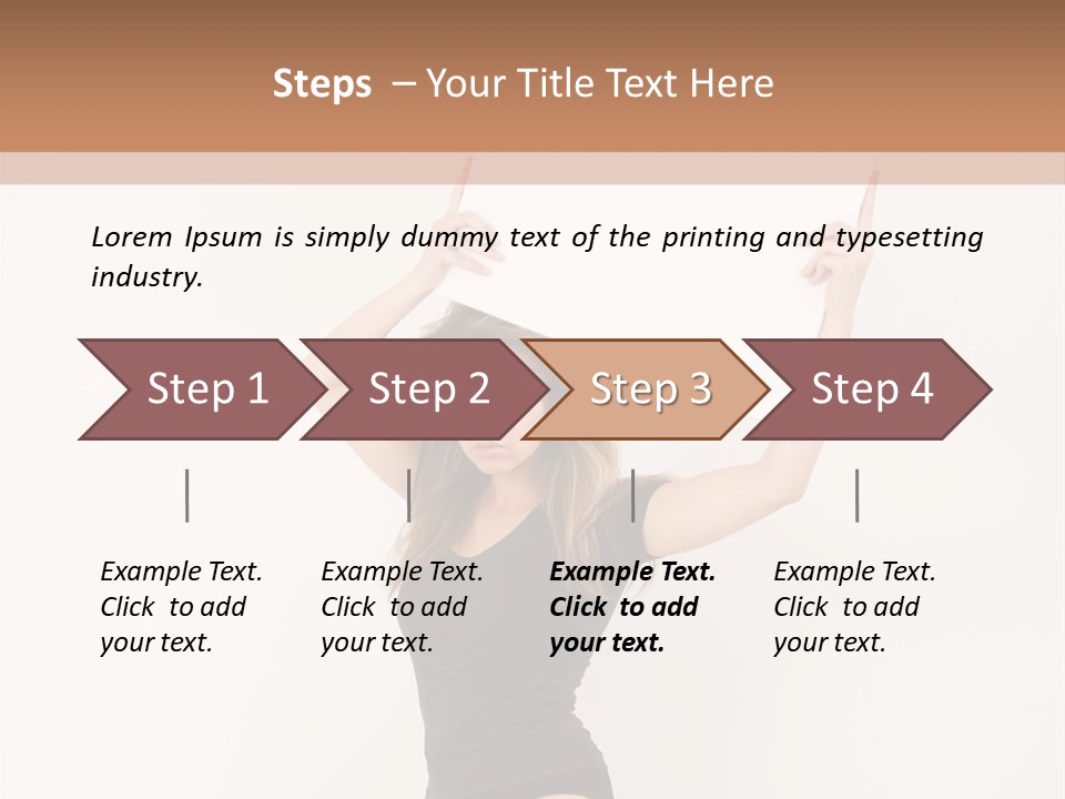 Girl Audience Teenager PowerPoint Template