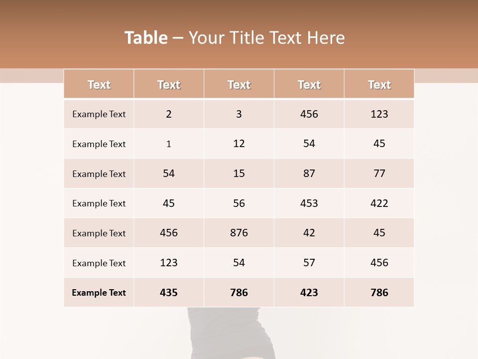 Girl Audience Teenager PowerPoint Template