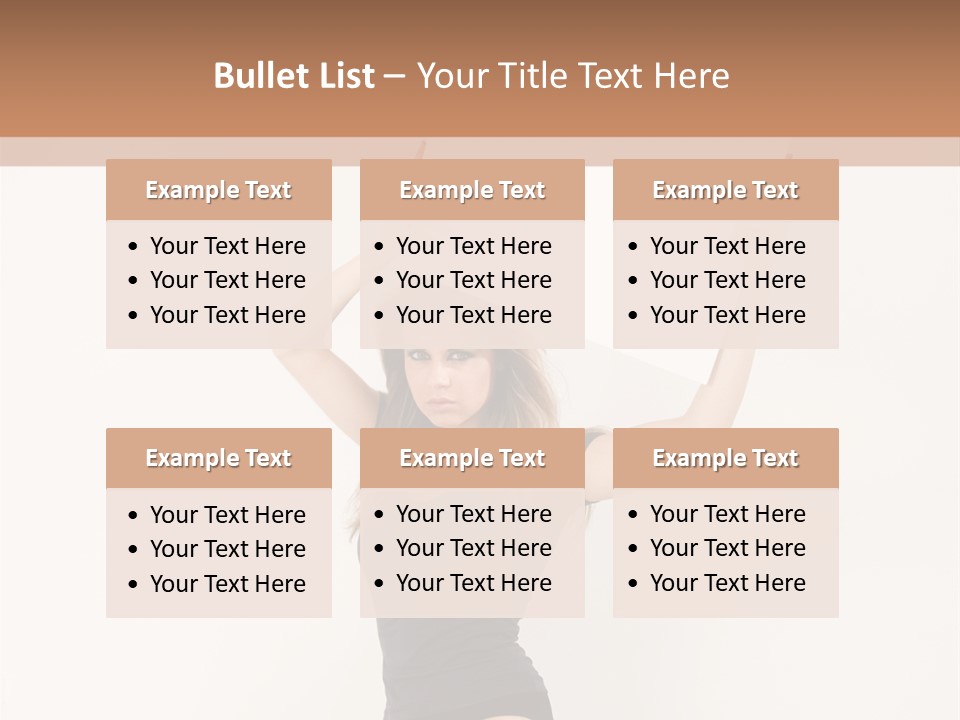 Girl Audience Teenager PowerPoint Template