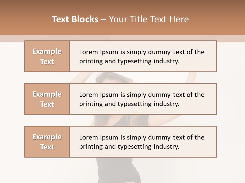 Girl Audience Teenager PowerPoint Template