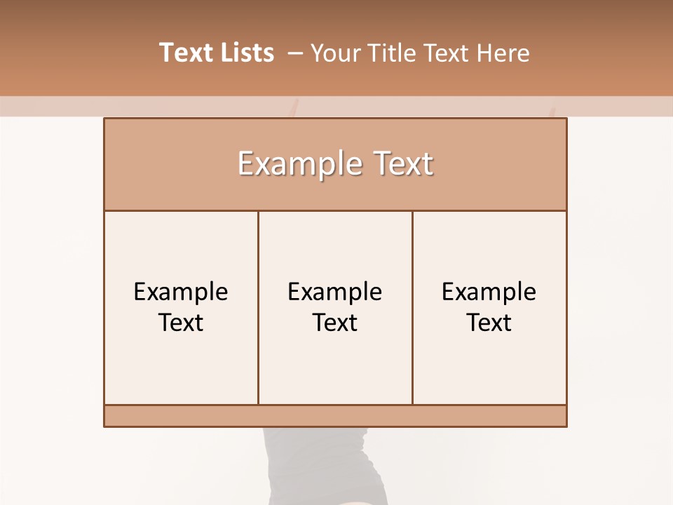 Girl Audience Teenager PowerPoint Template