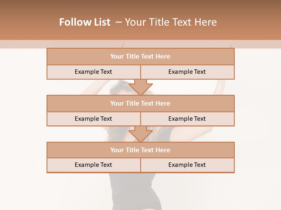 Girl Audience Teenager PowerPoint Template