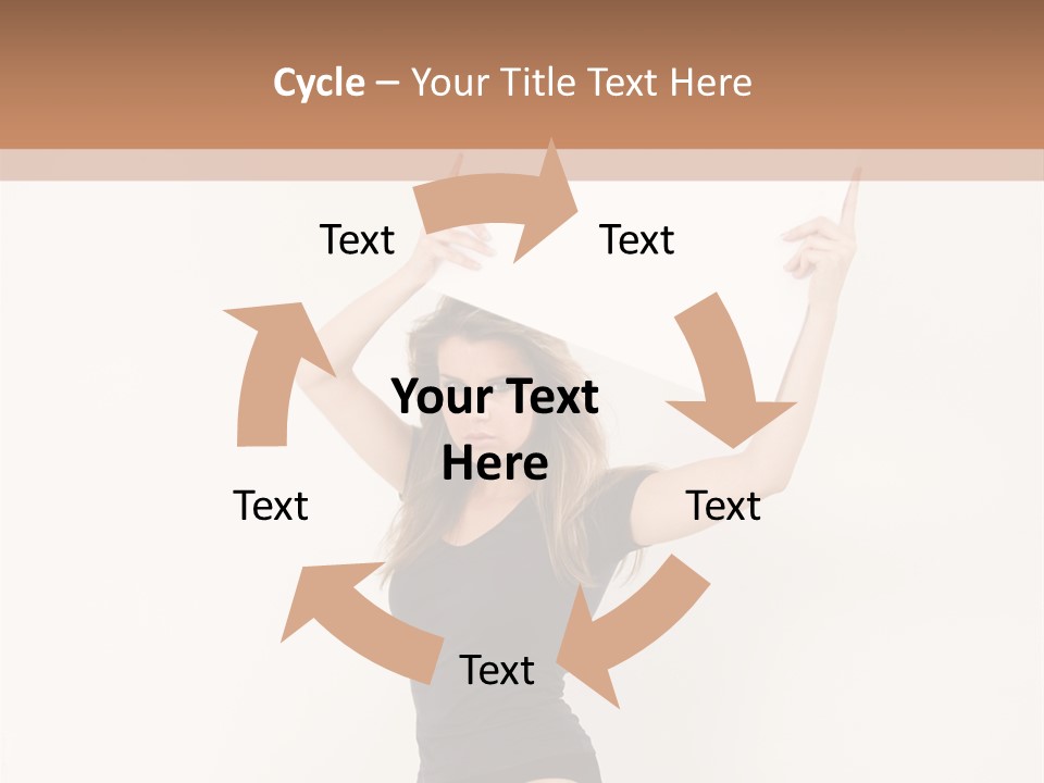Girl Audience Teenager PowerPoint Template
