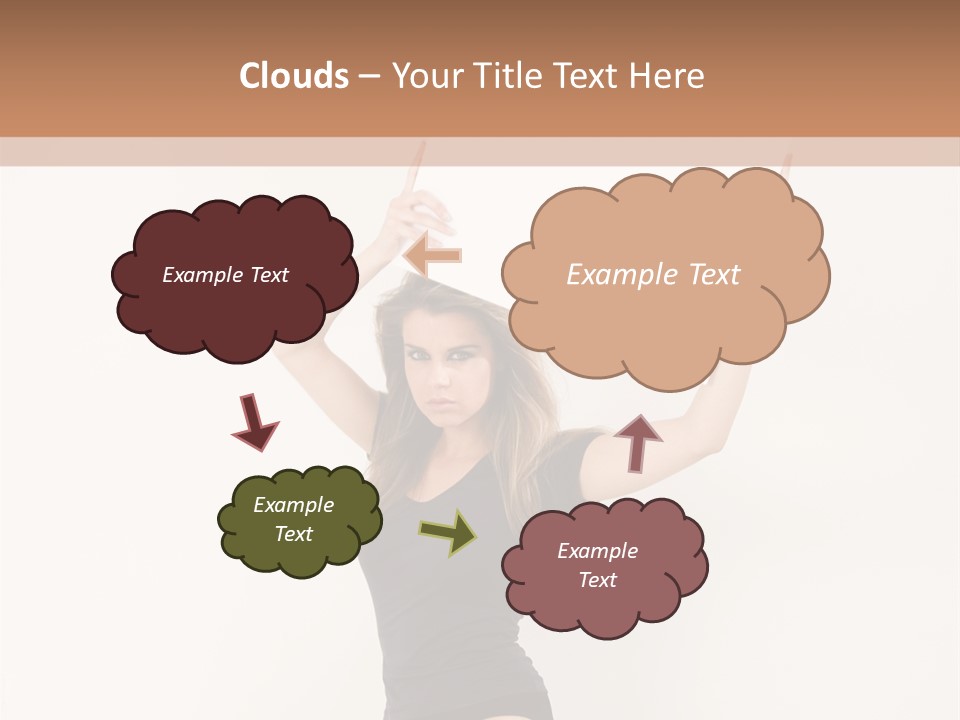 Girl Audience Teenager PowerPoint Template