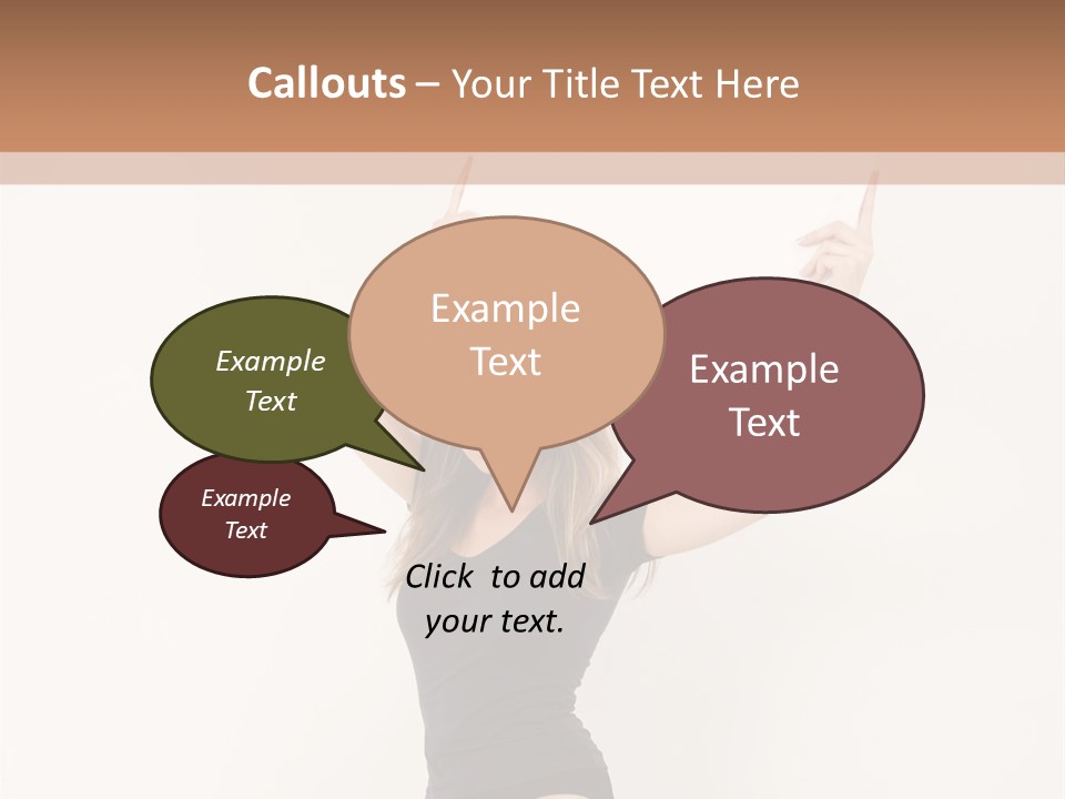 Girl Audience Teenager PowerPoint Template