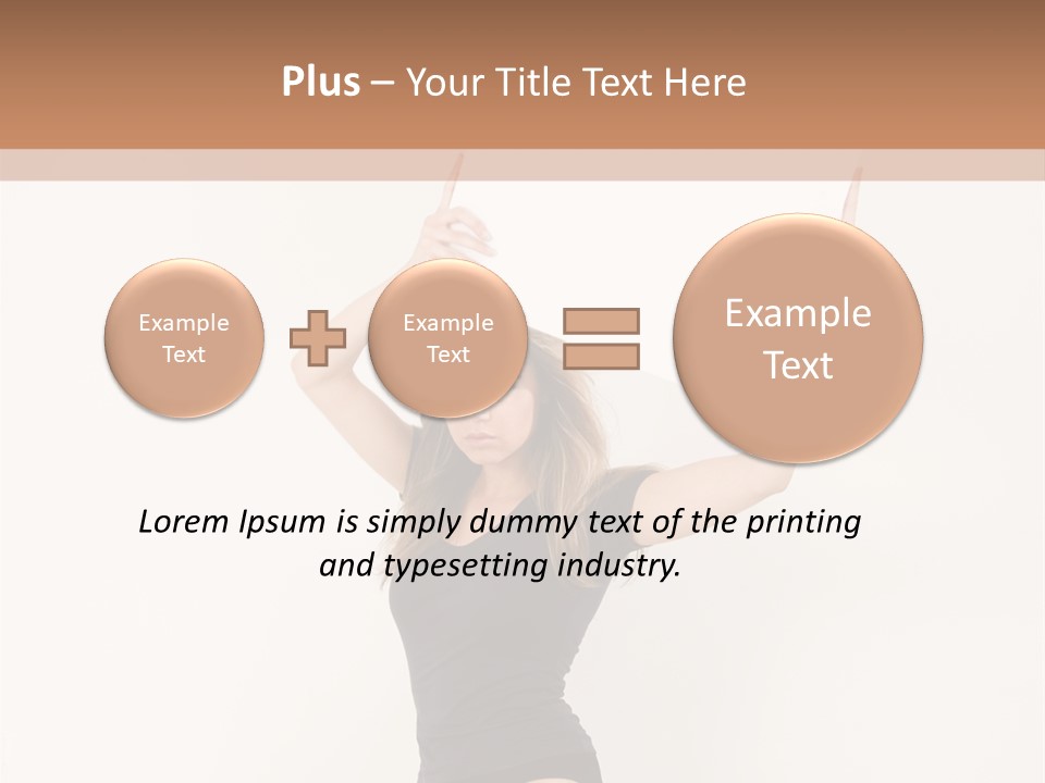 Girl Audience Teenager PowerPoint Template