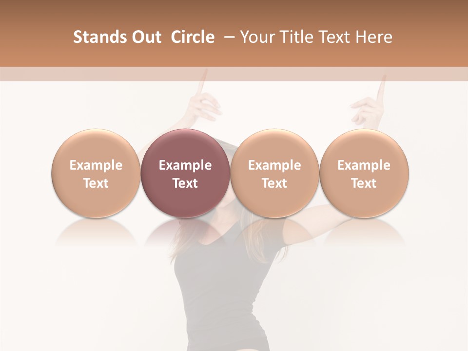 Girl Audience Teenager PowerPoint Template