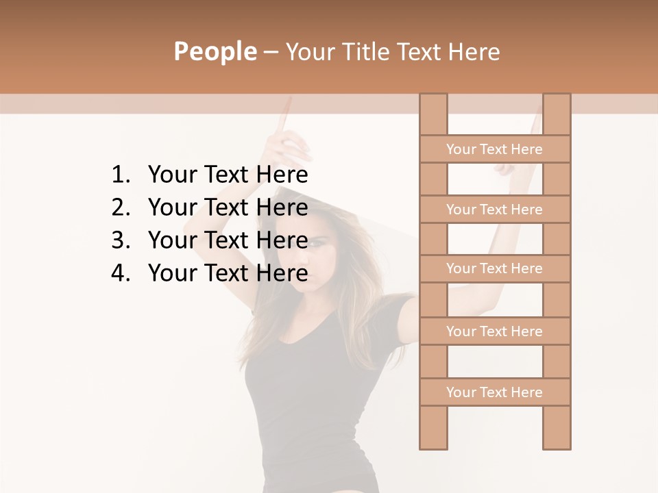 Girl Audience Teenager PowerPoint Template