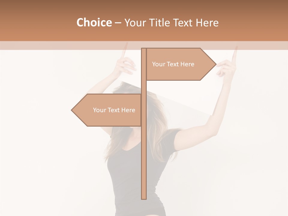 Girl Audience Teenager PowerPoint Template