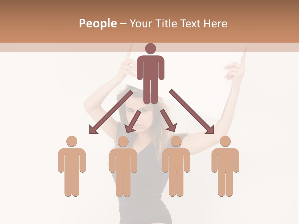 Girl Audience Teenager PowerPoint Template