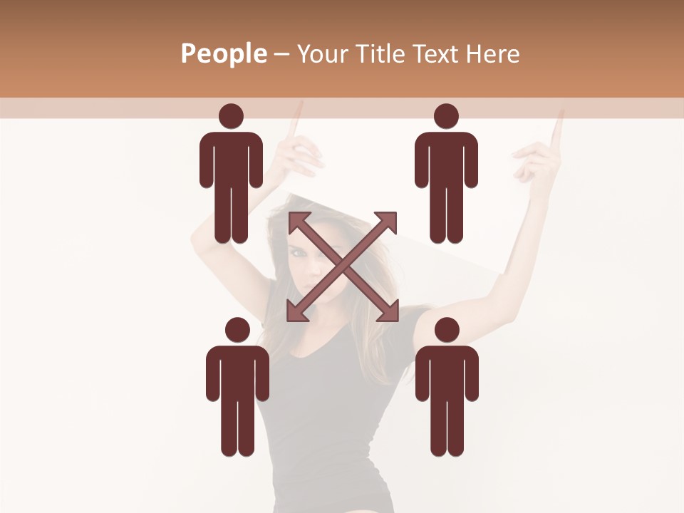 Girl Audience Teenager PowerPoint Template