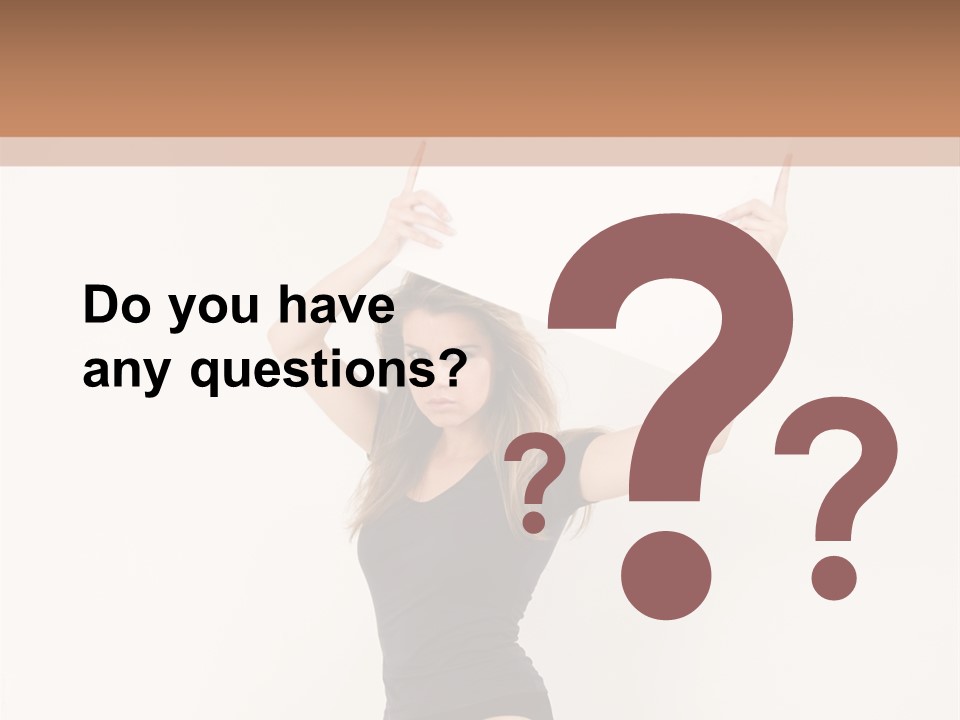 Girl Audience Teenager PowerPoint Template