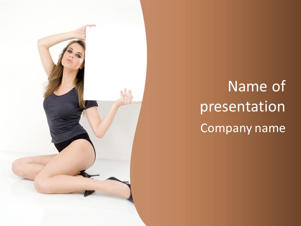 Media Billboard Model PowerPoint Template