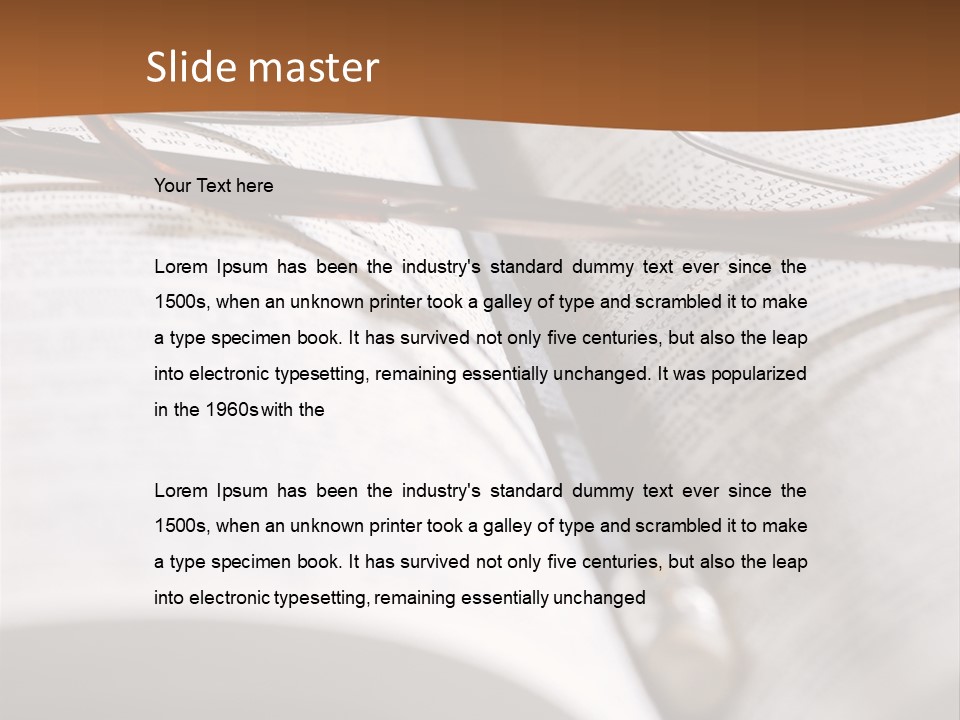 University Libraries Book PowerPoint Template