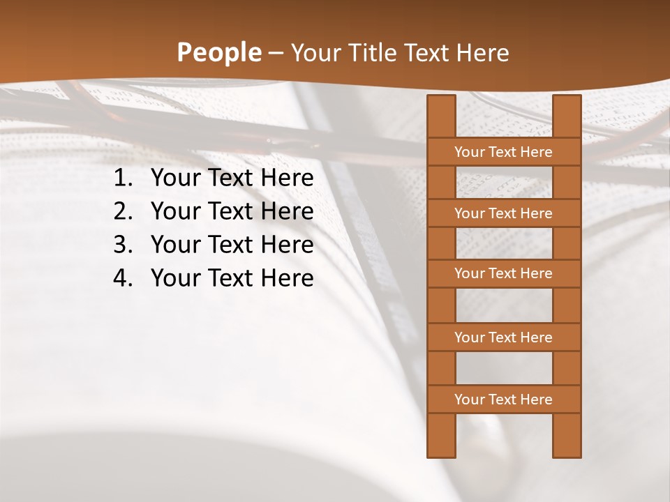 University Libraries Book PowerPoint Template