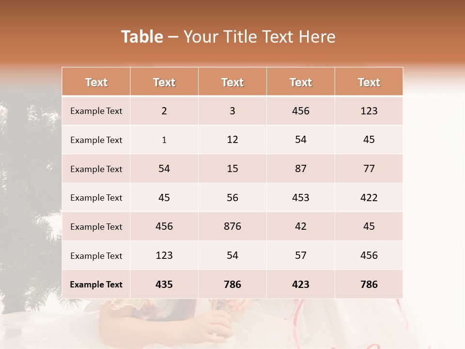 Dating Seasonal Personal PowerPoint Template
