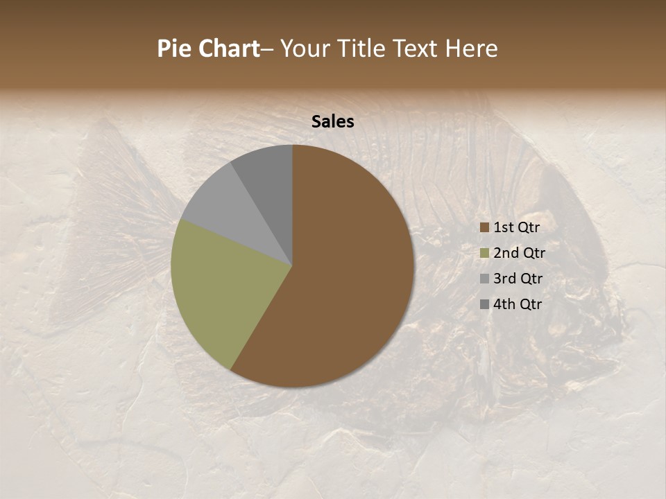 Fish Fossil Wilderness PowerPoint Template