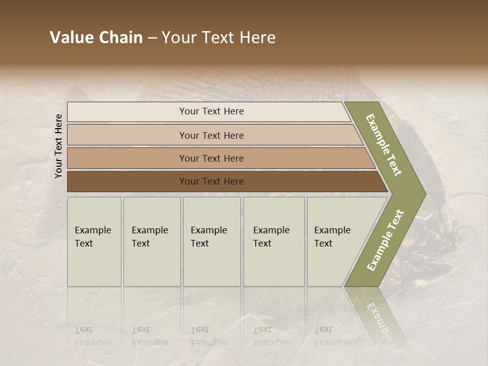 Fish Fossil Wilderness PowerPoint Template