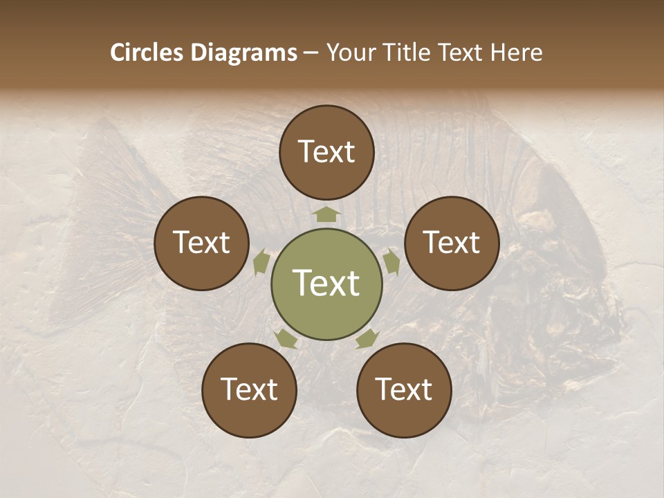 Fish Fossil Wilderness PowerPoint Template