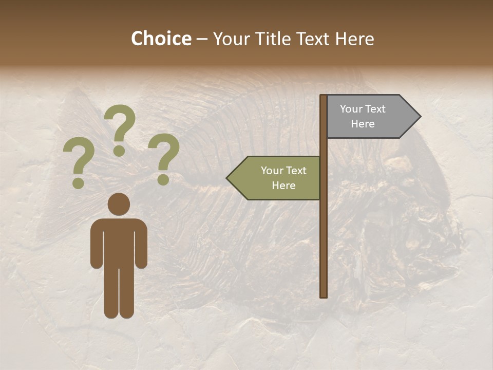 Fish Fossil Wilderness PowerPoint Template