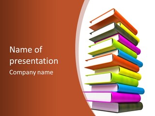 Literary Intelligence Document PowerPoint Template